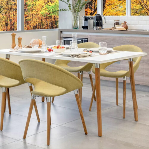 Mesa Camelia Wood Rectangular - Imagen 4