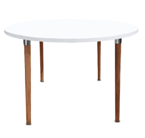Mesa Camelia Wood Redonda